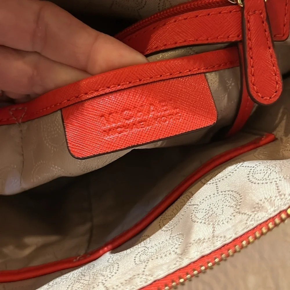 Michael Kors Orange hand bag/crossbody